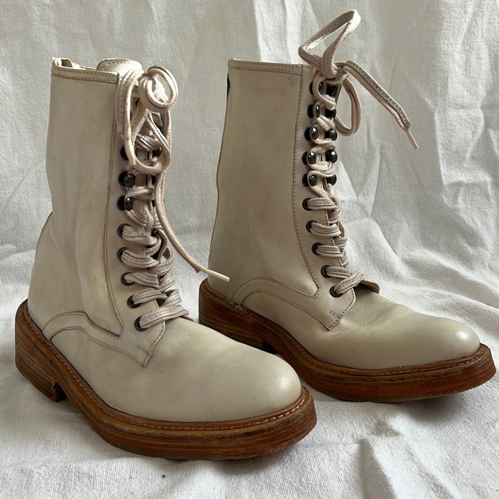 Free People Santa Fe Lace Up Boots